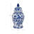 Ceramic Chinoiserie Ginger Jar with Lid-734444204