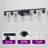6-Light Bathroom Vanity Light with Clear Glass Shades for Vanity Mirror, Bathroom, or Bedroom-233754100-233754102