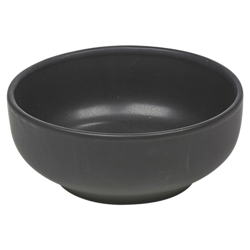 Piece Ceramic Dinnerware Set - Service for 8, Black