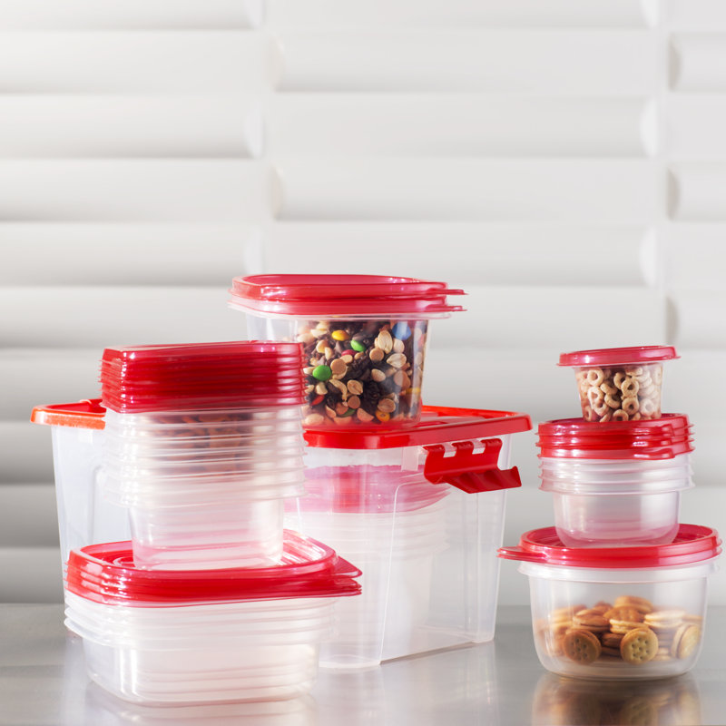Food Storage Container, Red