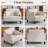 41" Oversized Accent Chair With Ottoman - 33.5'' Wide Seat Comfy Armchair And 2 Pillows-1115277388
