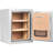 1.64 CUBIC FT BIOMETRIC FIREPROOF SAFE, GREY