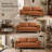 Esin Mid-Century Modern 2-Seater Sofa, Living Room Couch with Plush Foam Seating and Solid Wood Legs-139775527