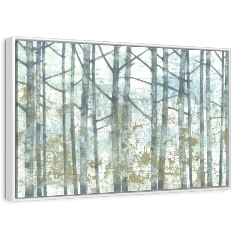 Brise de forêt, Cadre flottant blanc, 13 po x 9 po