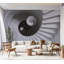 Peel & Stick 3D Illusion Wall Mural - Time Tunnel-683441934
