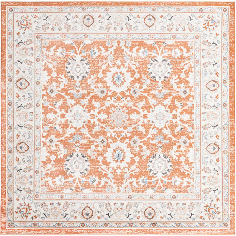 Architha Abstract Indoor Rug, Square 7'10"