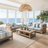 Sepherina Rattan Pendant Light - Natural Sculptural 1-Light Polished Handwoven Adjustable Light Fixture For Kitchen Island, Kitchen, Dining Room, Living Room, Bedroom or Hallway in Modern Farmhouse, Farmhouse & Boho Style-1370570267-1370570266