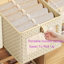 Bac de rangement en tissu Bay Isle Home ™ - ensemble de 2-88582459