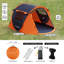 2 personnes + tente de camping Pop Up-112305743
