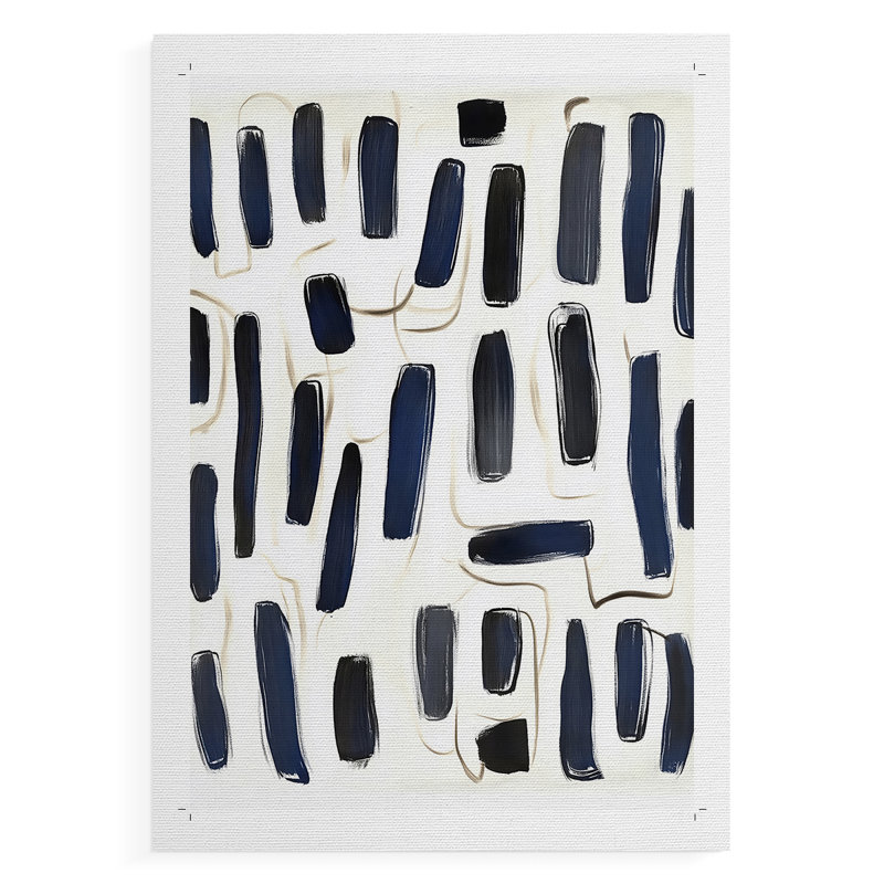 Série ABSTRACT DLxxv - impression sur toile seulement - non encadrée, H 48 po x l 32 po