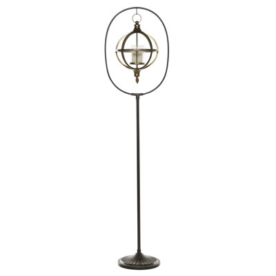65.5'' H Glass Floor Lantern