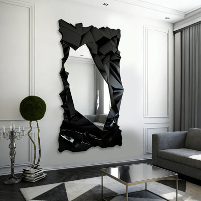Miroir mural noir Creative Creative