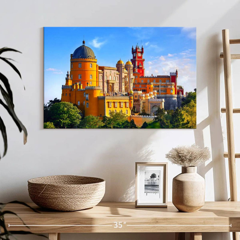 Harpa Lisbon Pena Palace, 16" H x 24" W