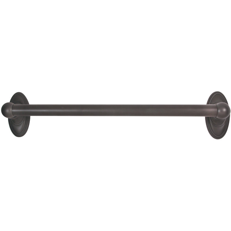 Classic Traditional 18" Grab Bar, Bronze, 24"