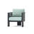 Ari 2 Piece Sunbrella Outdoor Patio Club Chairs - Spa Blue-1619344618