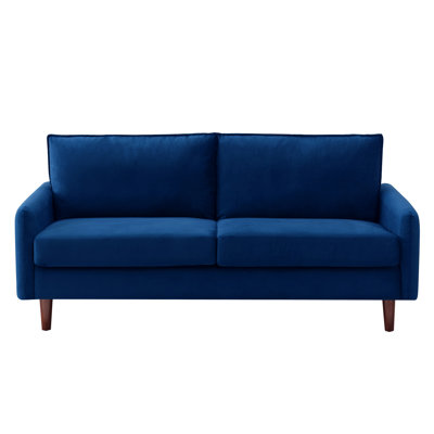 Causeuse en velours 70,9 po Jalycia