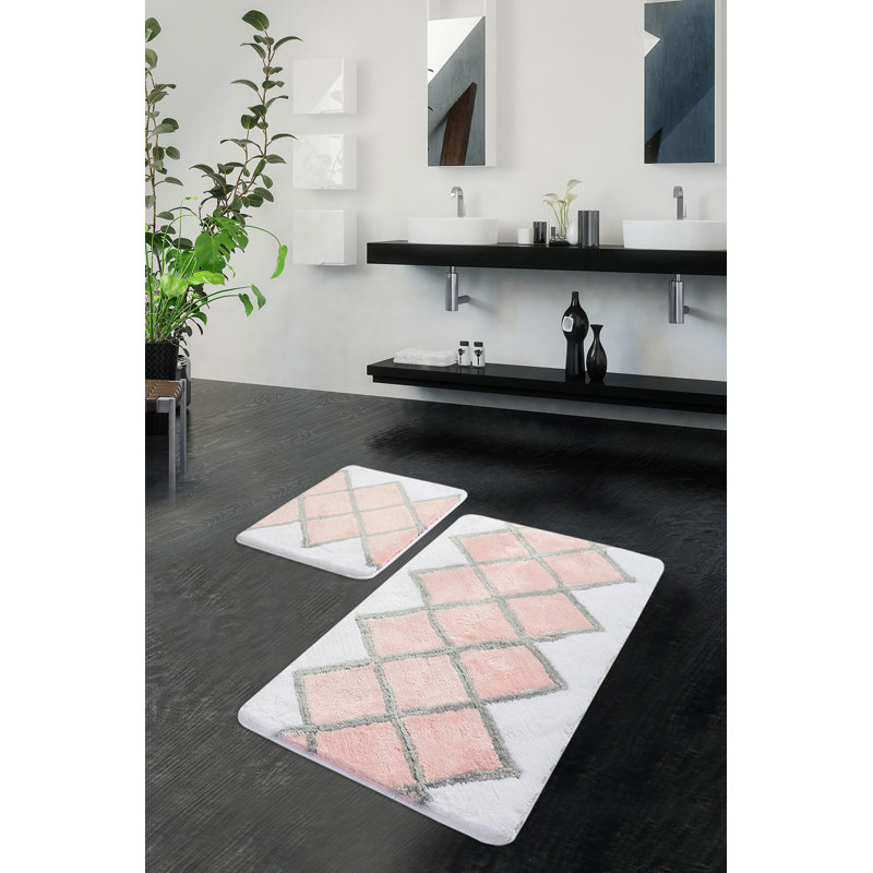 Ensemble de 2 tapis de bain Baldwynn