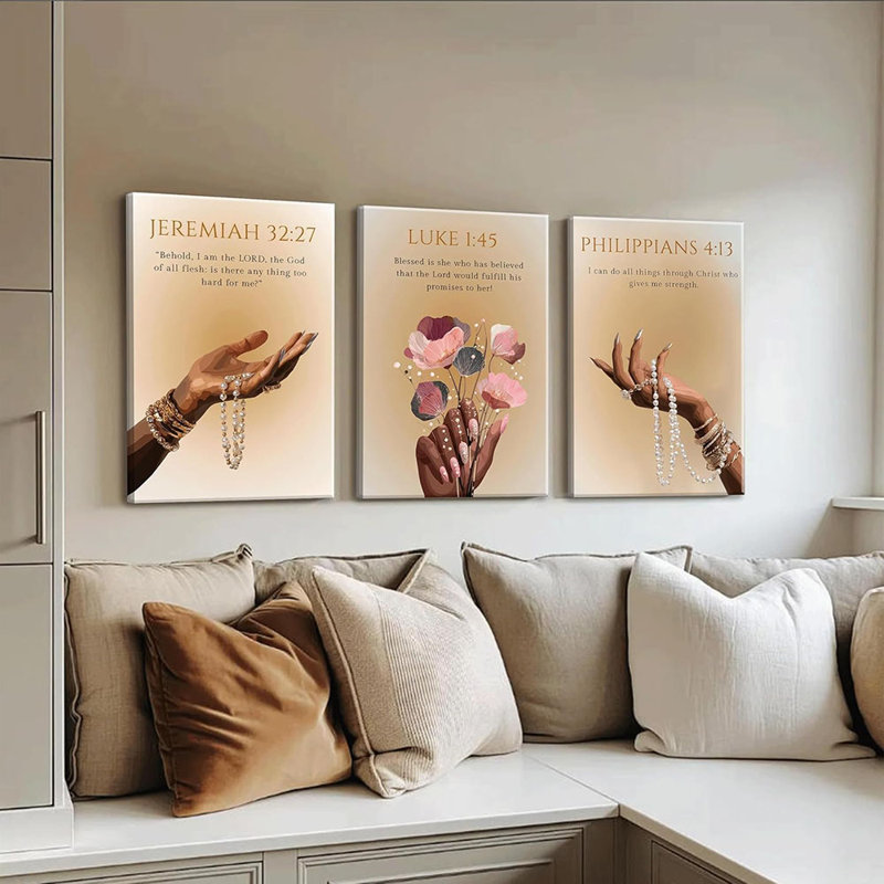 3 Piece Wrapped Canvas Print