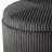 16"H Velvet Round  Storage Ottoman Footstool-751060843