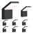 Gwynette Aluminium LED Wall Light