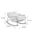 Chaise berçante moderne de luxe simple.-1979827994