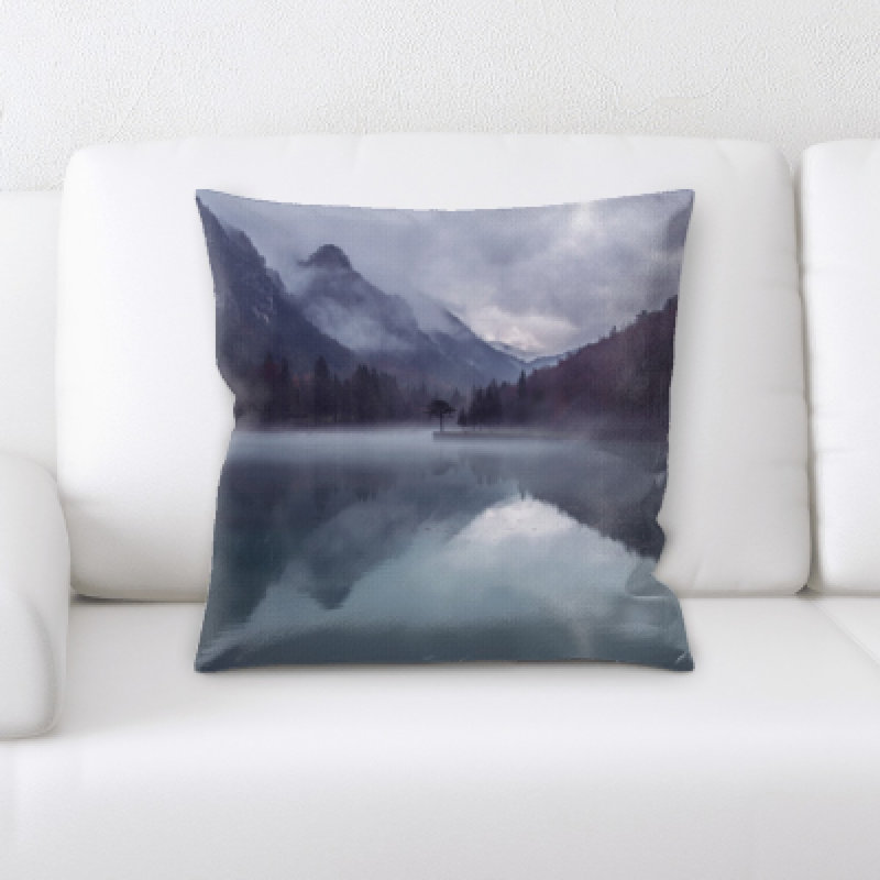 Microsuede Throw Pillow