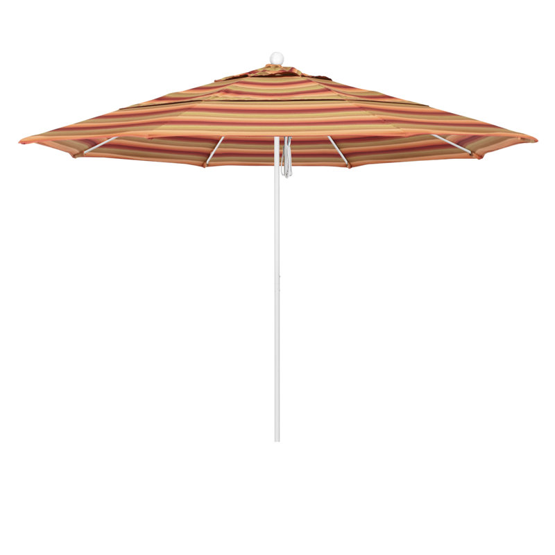Parasol de marché 11 pi Hibo, Sunbrella® coucher de soleil Astoria