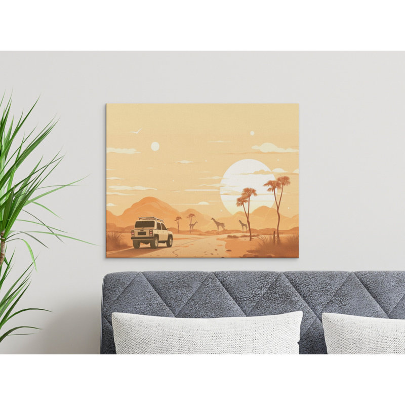 Parkins Wrapped Canvas Print Set, 14x11