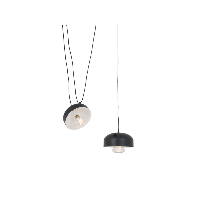 Allan 2 - Light Unique/Statement Pendant, Black