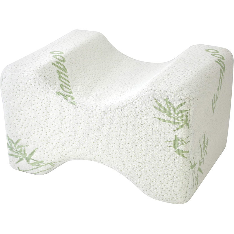 Laursen Memory Foam Orthopedic Knee and Neck Pillow for Side Sleeper