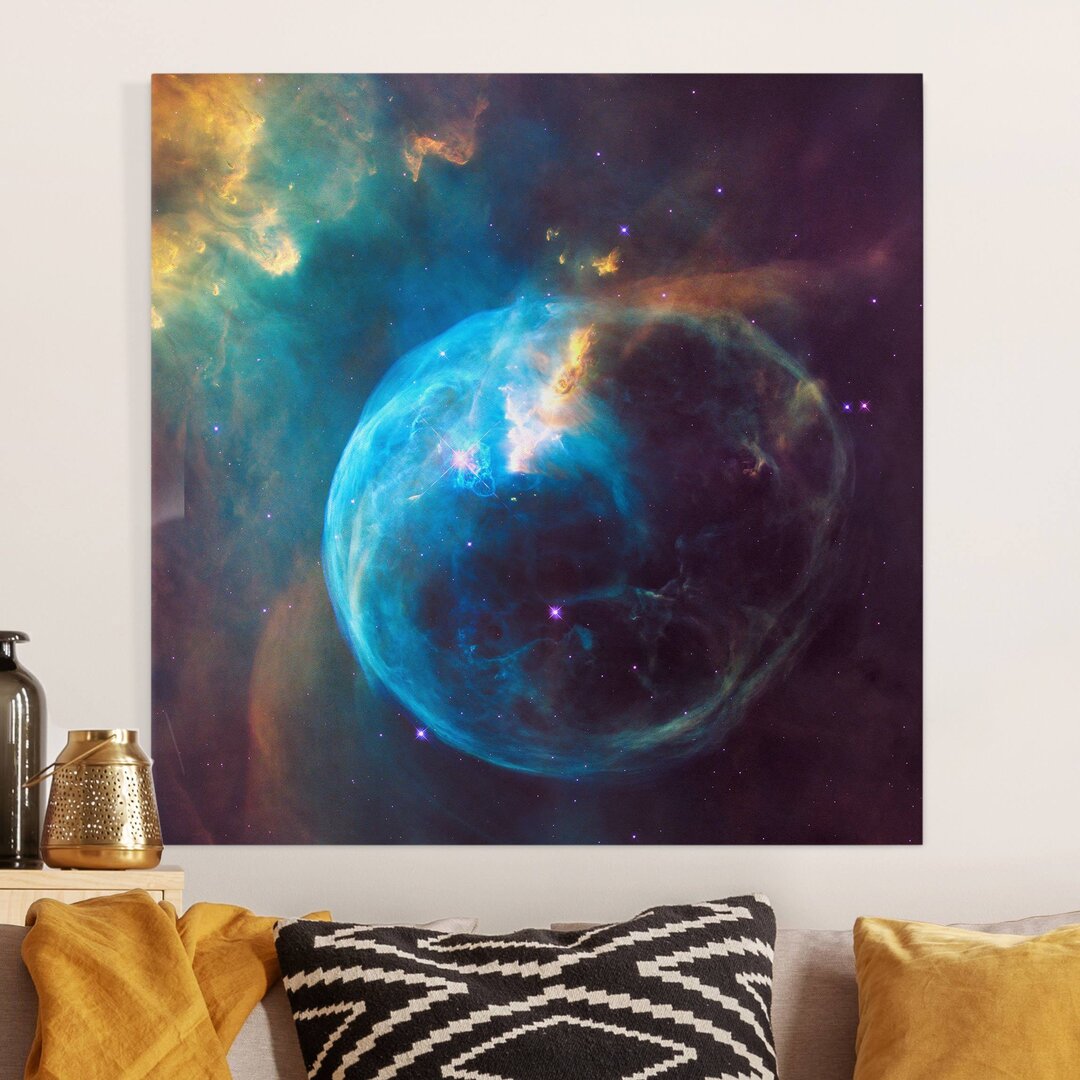 Leinwandbild NASA Fotografie Bubble Nebula