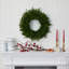 24'' Faux Pine Lighted Wreath