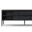 Dawn Media Console-Black Raffia
