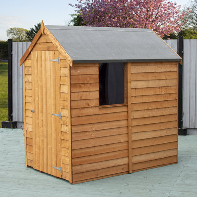 Garden Value 4 ft. W x 6 ft. D Shed