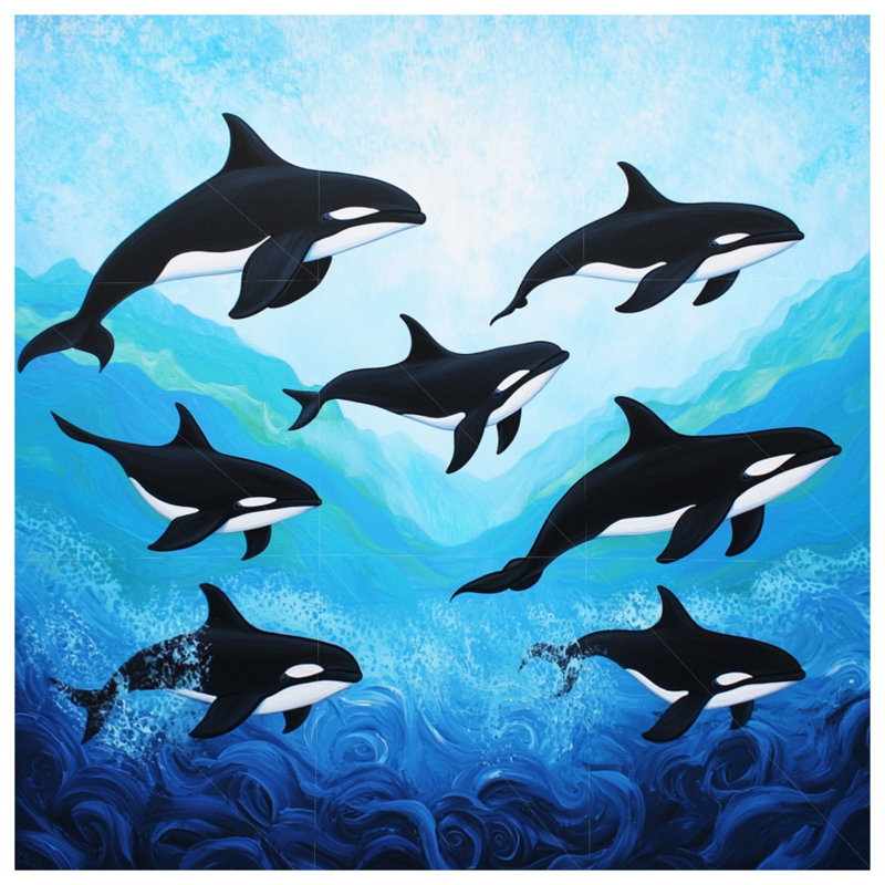 Housse de couette Orca Bedding, Lit simple