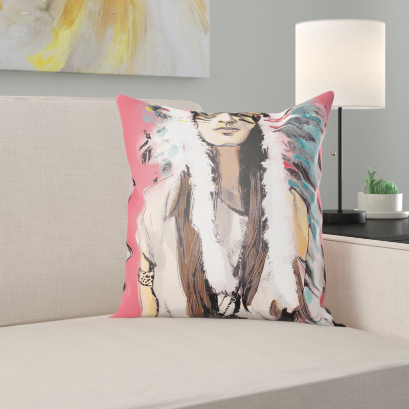 Elmirasol Square Cushion Cover, 60 x 60cm