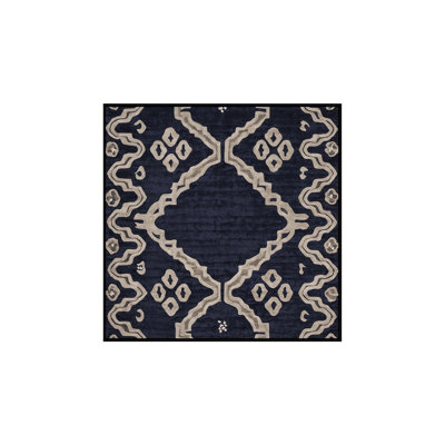 Tapis gris lavable à la machine