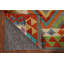 Tapis géométrique en laine Kilim