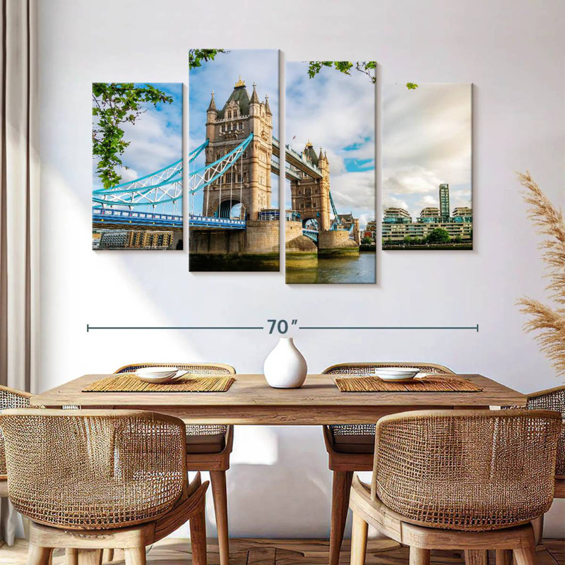 Nicci Tower Bridge à Londres, H 42 po x l 68 po