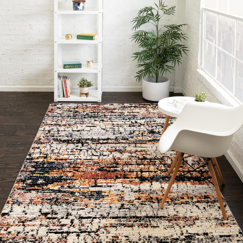 Tucson Abstract Indoor Rug, Rectangle 9' x 12'