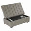 Canapé-lit pliant, repose-pieds de 49,6 po avec canapé-lit pliant, canapé-lit convertible avec matelas à mémoire de forme et conception capitonnée pour le salon-6532966