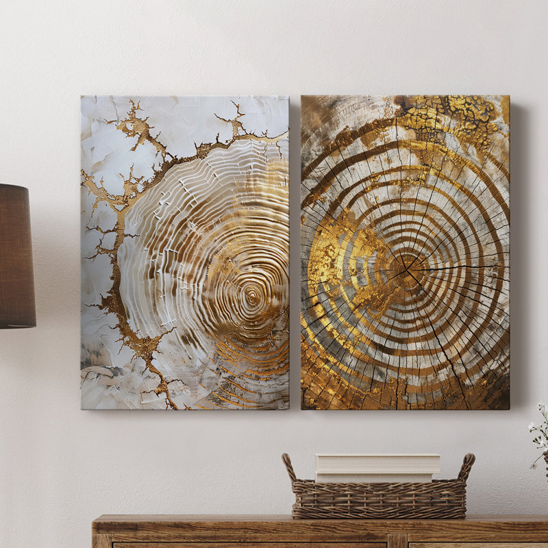 ABSTRACT Series Cxxix - Toile tendue avec châssis de qualité supérieure - Prêt à être accroché