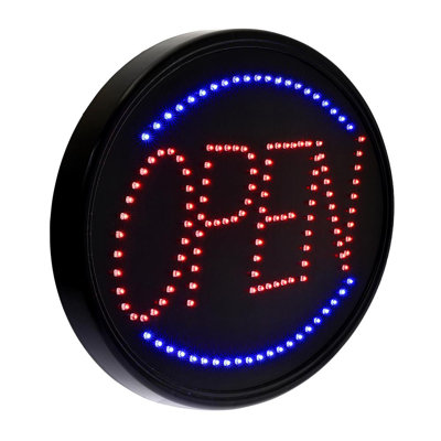 LED Oval Open Sign -  Alpine Industries, 497-02-2PK