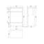 Fusion Fitted Furniture - 50.5cm Toilet Unit-127113743-139183525