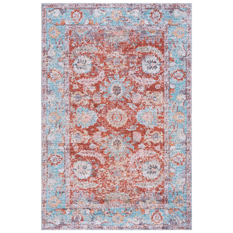 Tapis oriental performance performance lavable à la machine MSRW Tucson 108, Rectangle 4pi x 6 pi