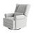 34" Wide Swivel Rocking Nursery Recliner Comfortable Upholstered Glider-89668971