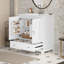 Meuble-lavabo 30 po avec lavabo en céramique-909929623