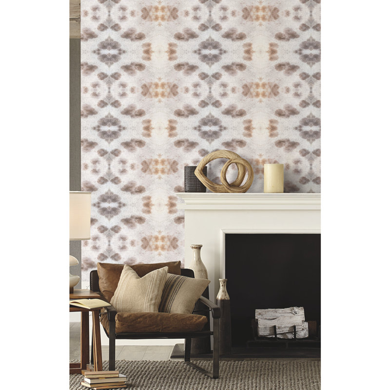 Abstract Vinyl Peel & Stick Wallpaper Roll