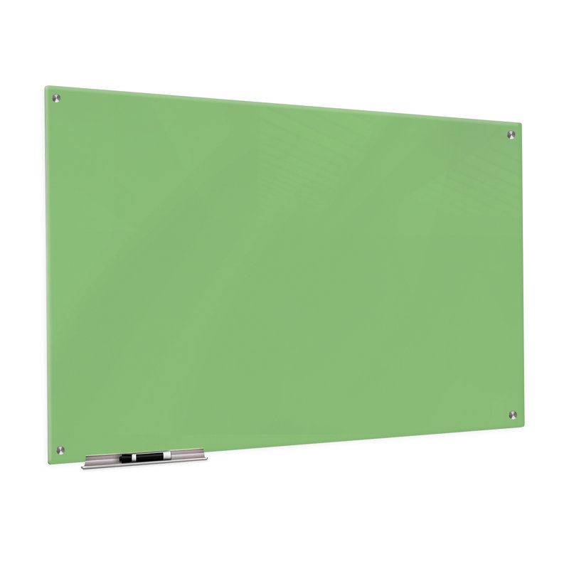 Panneau de verre mural Boissonneau, Vert clair, 48 po x 60 po