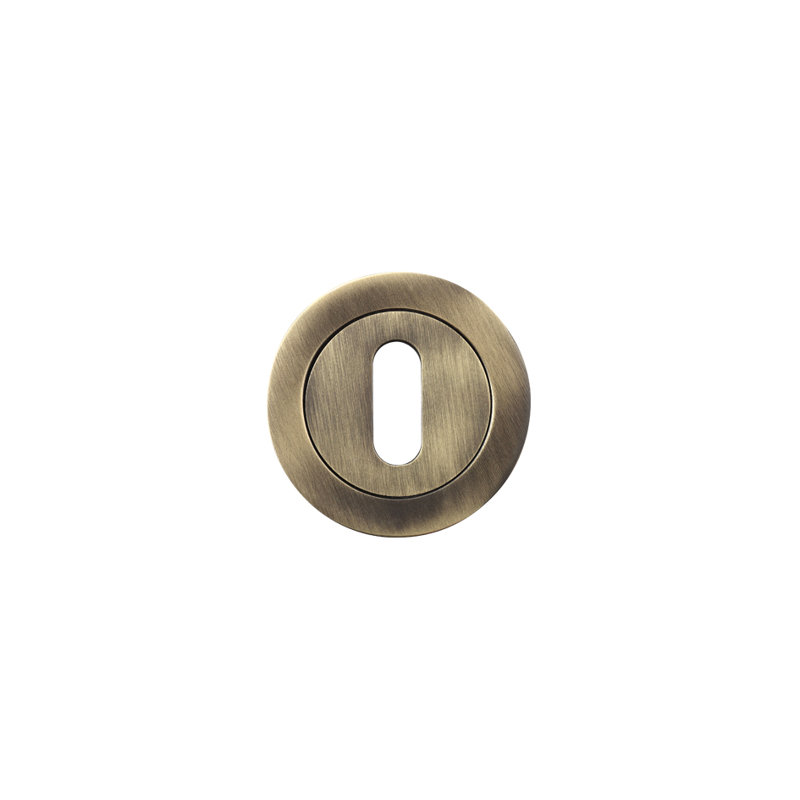Standard Profile Escutcheon Rose, Florentine Bronze